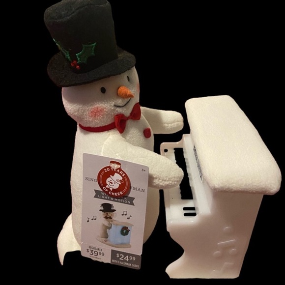 Hallmark Other - Hallmark Singing Snowman NWT 2023